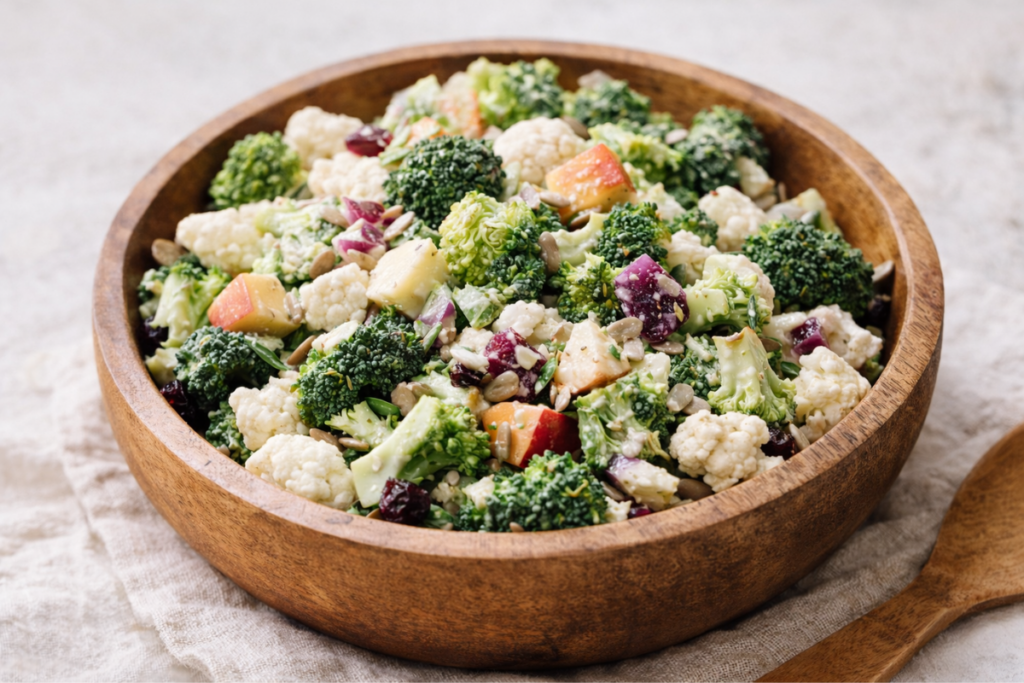 Sweet & Tangy Broccoli Salad