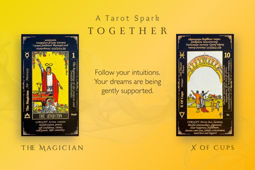 Follow your intuitions. Your dreams are being gently supported.